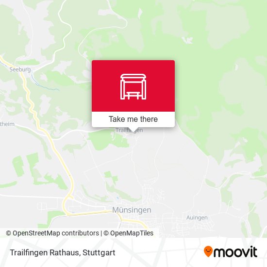 Trailfingen Rathaus map