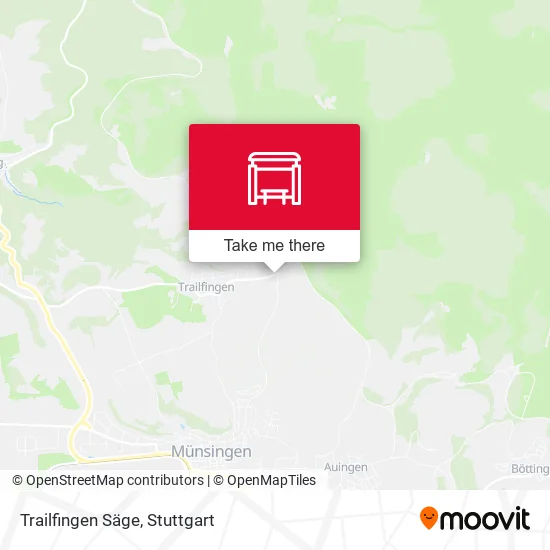 Карта Trailfingen Säge