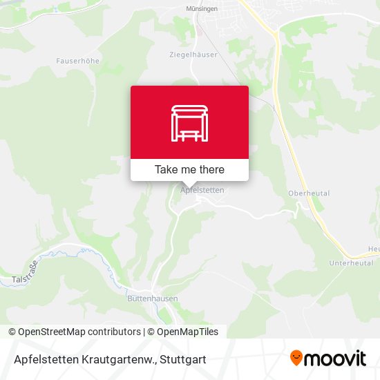 Apfelstetten Krautgartenw. map