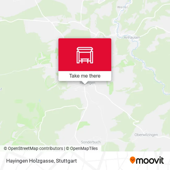 Карта Hayingen Holzgasse