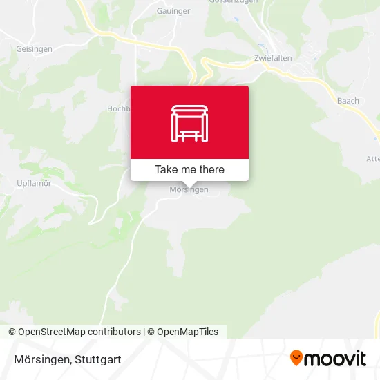 Карта Mörsingen