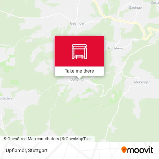 Upflamör map