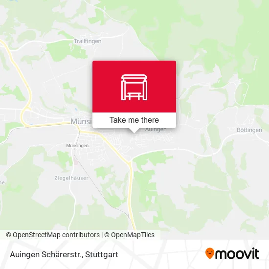 Карта Auingen Schärerstr.