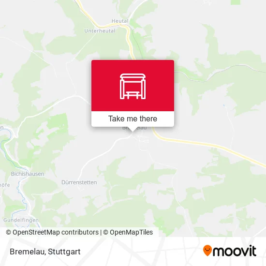 Карта Bremelau