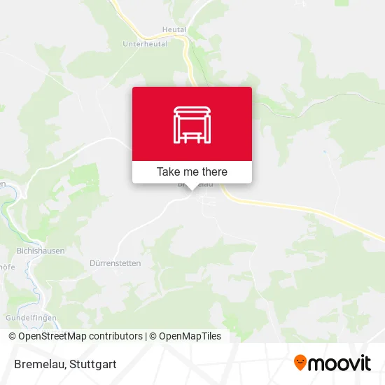 Карта Bremelau
