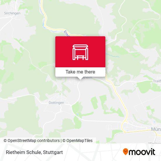 Rietheim Schule map
