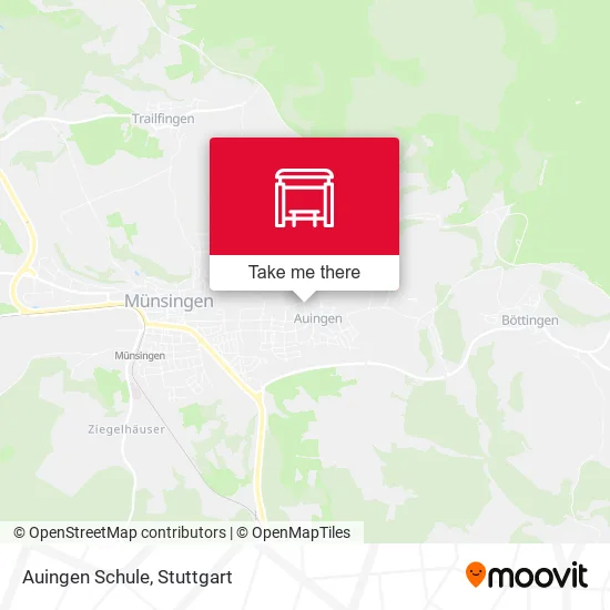 Карта Auingen Schule
