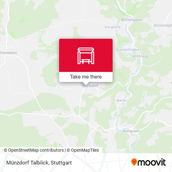 Münzdorf Talblick map