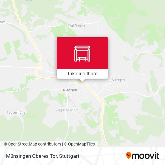 Münsingen Oberes Tor map