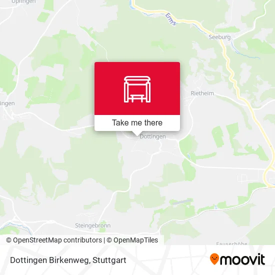 Карта Dottingen Birkenweg