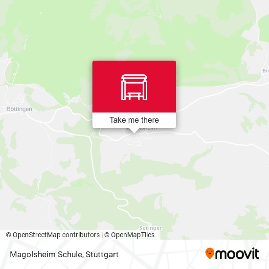 Magolsheim Schule map