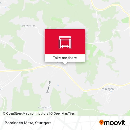 Böhringen Mitte map