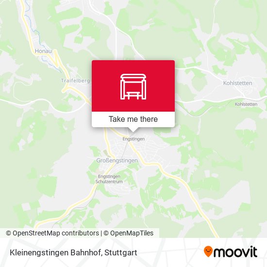 Kleinengstingen Bahnhof map