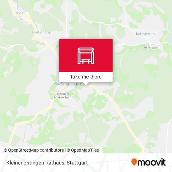 Kleinengstingen Rathaus map