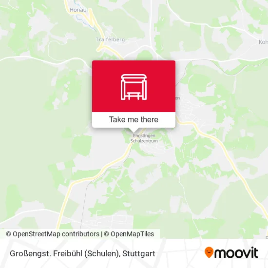 Карта Großengst. Freibühl (Schulen)