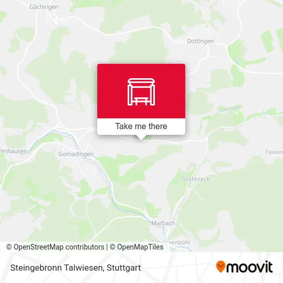 Карта Steingebronn Talwiesen