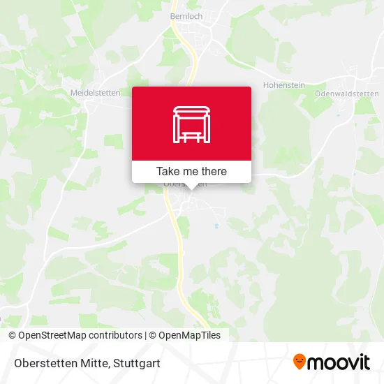 Карта Oberstetten Mitte