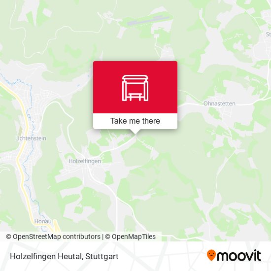 Карта Holzelfingen Heutal