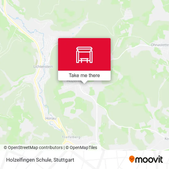Карта Holzelfingen Schule