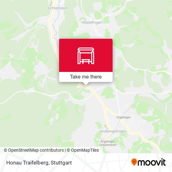 Карта Honau Traifelberg
