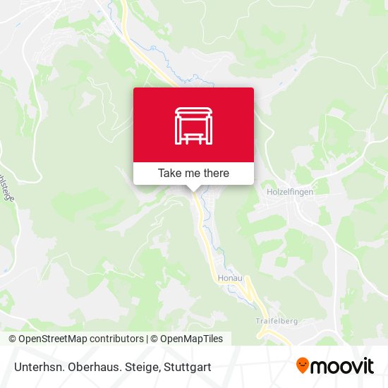 Карта Unterhsn. Oberhaus. Steige