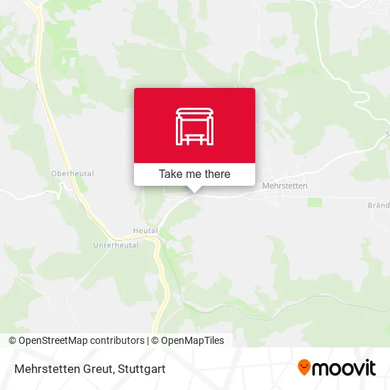 Карта Mehrstetten Greut