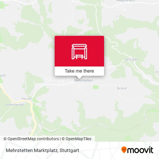 Mehrstetten Marktplatz map
