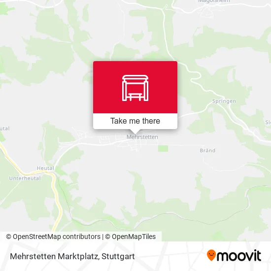 Карта Mehrstetten Marktplatz