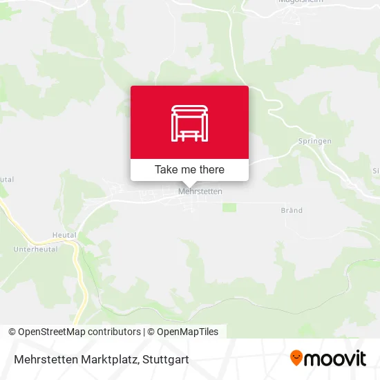 Карта Mehrstetten Marktplatz