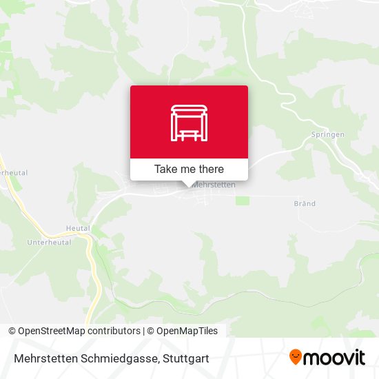 Mehrstetten Schmiedgasse map