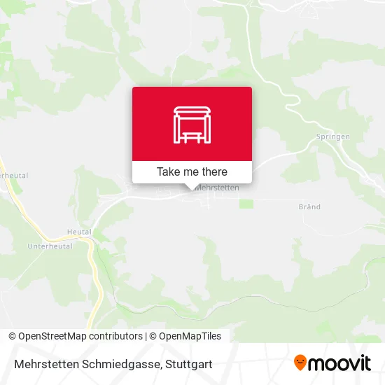 Карта Mehrstetten Schmiedgasse