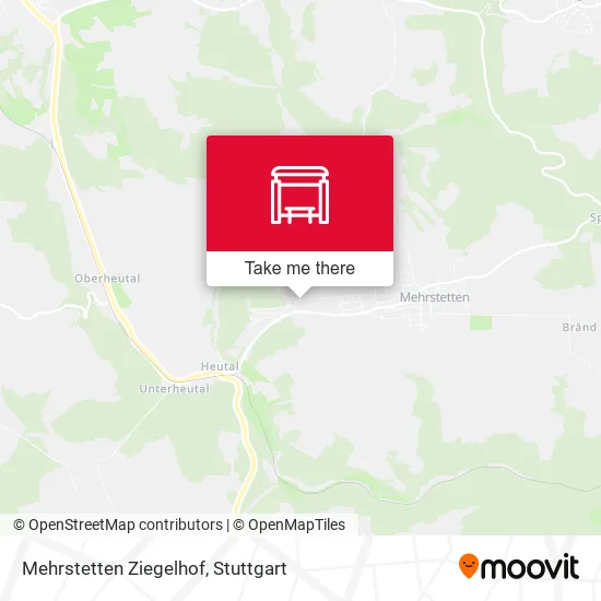 Карта Mehrstetten Ziegelhof