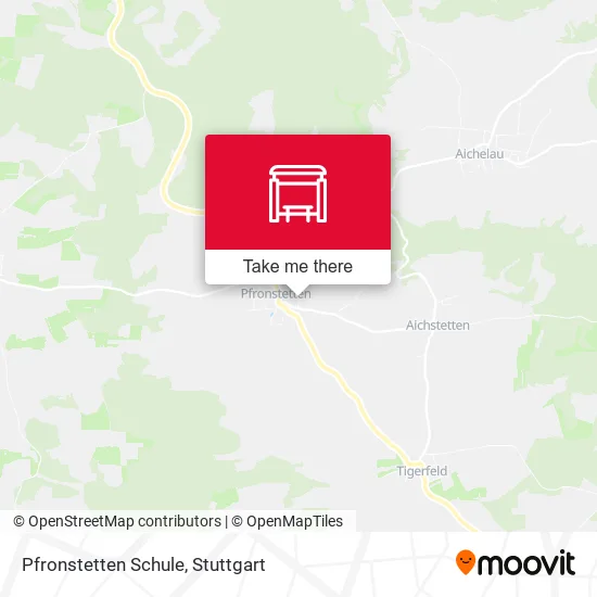 Карта Pfronstetten Schule