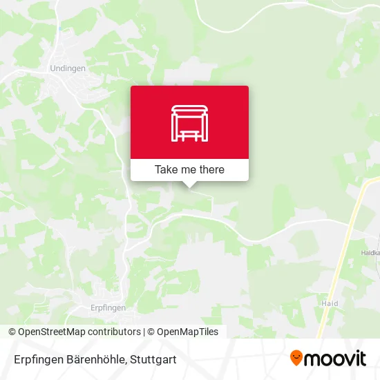 Карта Erpfingen Bärenhöhle