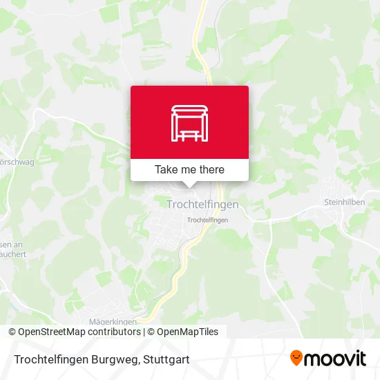 Карта Trochtelfingen Burgweg