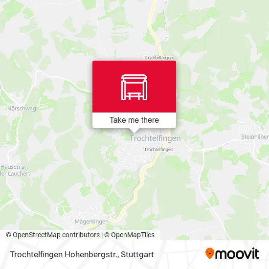 Карта Trochtelfingen Hohenbergstr.
