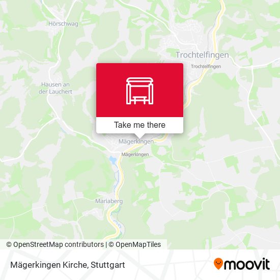 Mägerkingen Kirche map