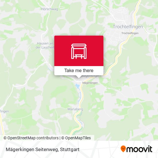 Mägerkingen Seitenweg map