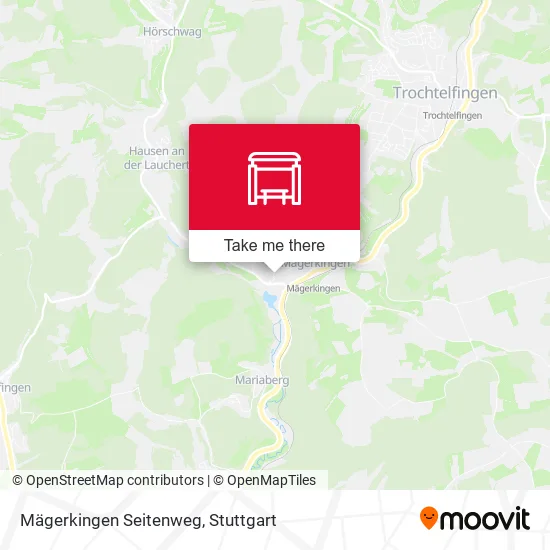 Карта Mägerkingen Seitenweg