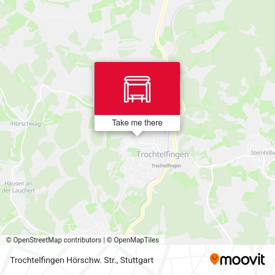 Trochtelfingen Hörschw. Str. map