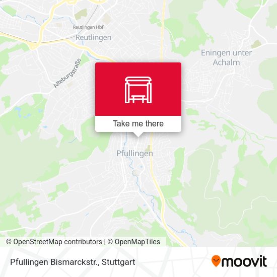 Pfullingen Bismarckstr. map