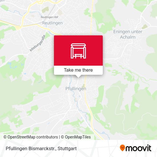 Pfullingen Bismarckstr. map