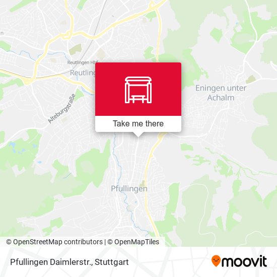 Pfullingen Daimlerstr. map