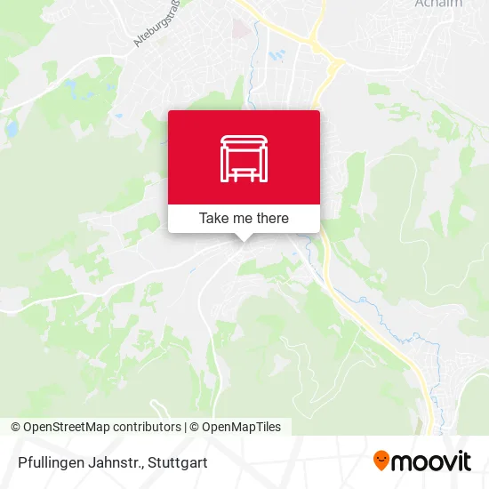 Карта Pfullingen Jahnstr.