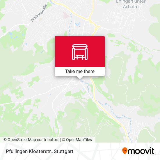 Pfullingen Klosterstr. map
