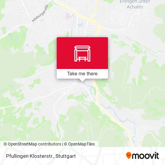 Карта Pfullingen Klosterstr.