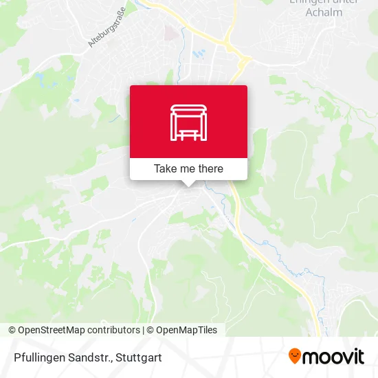Карта Pfullingen Sandstr.