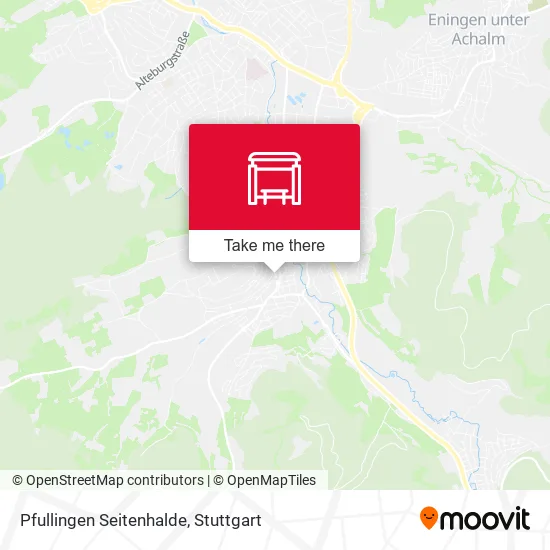 Карта Pfullingen Seitenhalde