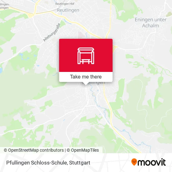 Карта Pfullingen Schloss-Schule