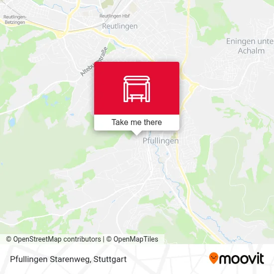Pfullingen Starenweg map